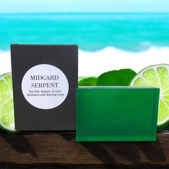 NEW! Unisex Shampoo & Shaving Bar. Ocean, Cucumber, & Lime scent. - Picture 1 of 7